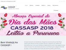 Tablet Screenshot of cassasp.com.br